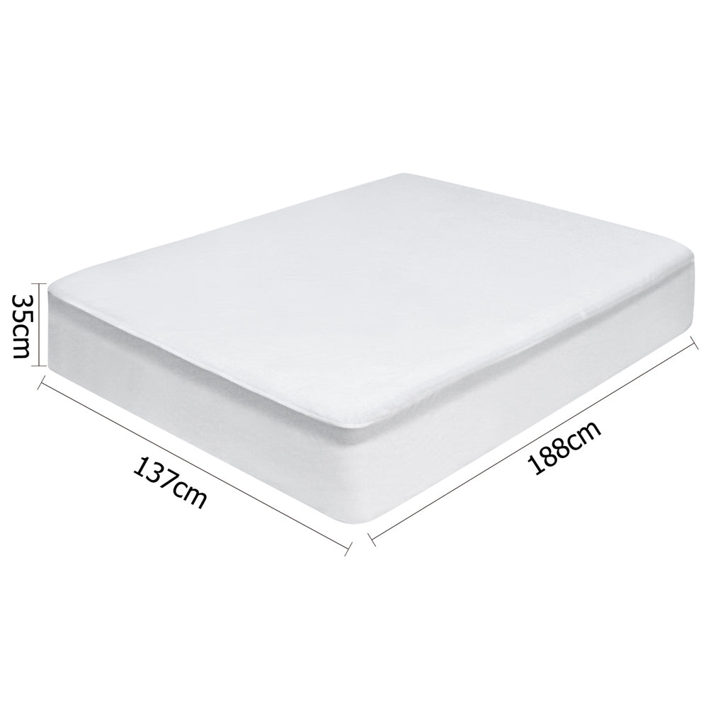 Giselle Bedding Mattress Protector Double Chez Guru