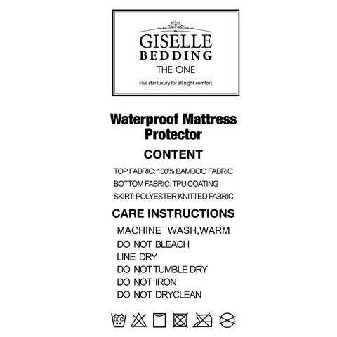 Giselle Bedding Mattress Protector King Chez Guru