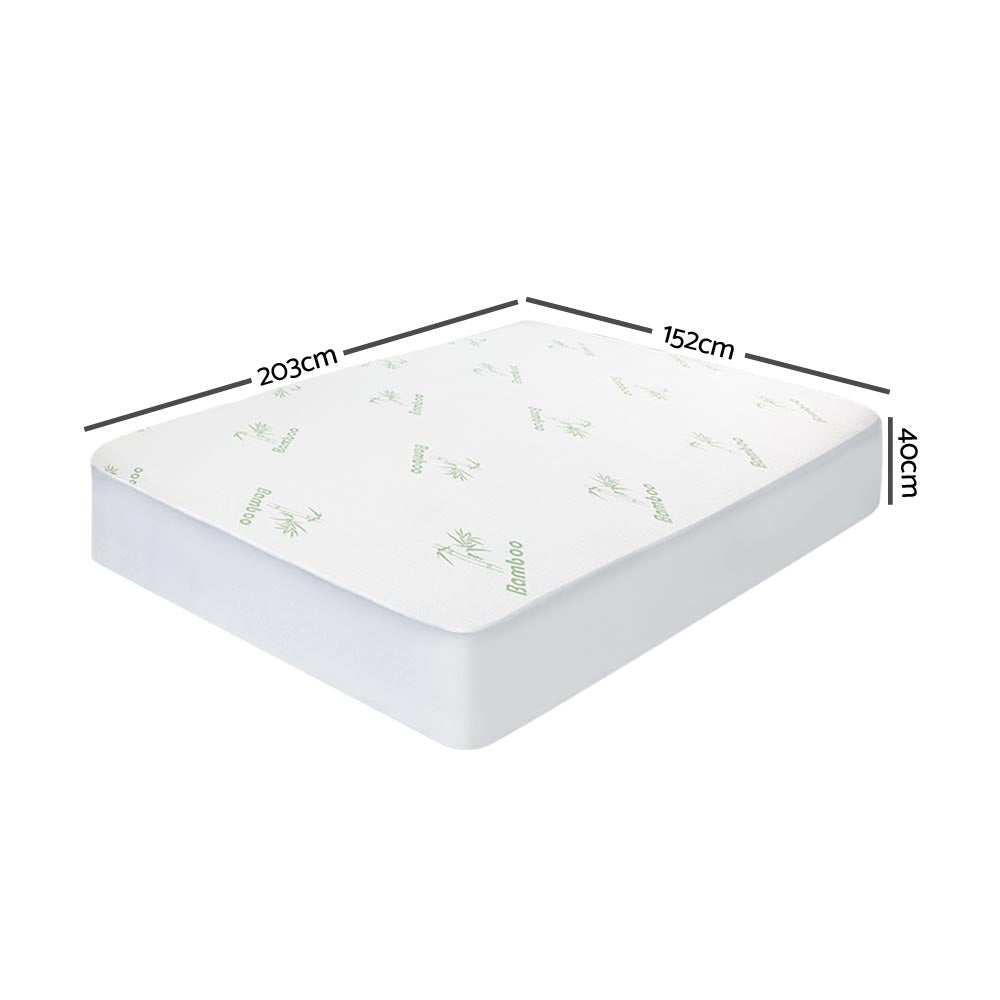 Giselle Bedding Mattress Protector Bamboo Queen Chez Guru