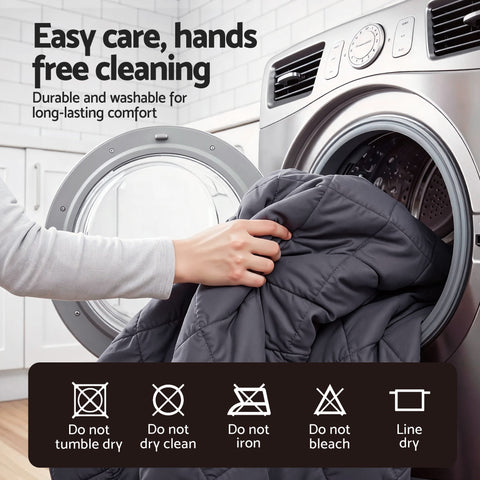 Giselle Water-Resistant Mattress Protector Microfiber 360° Fit Double