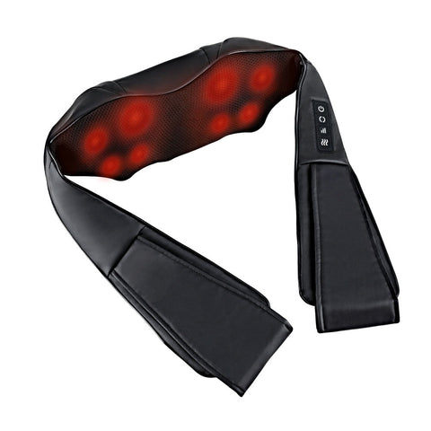 Livemor 8 Massage Nodes Neck Massager Heated Chez Guru