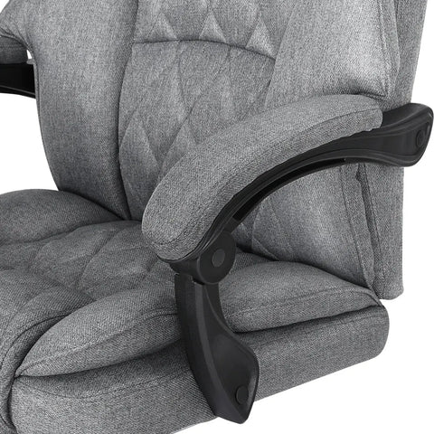 Artiss Executive Office Chair Recliner Grey Chez Guru