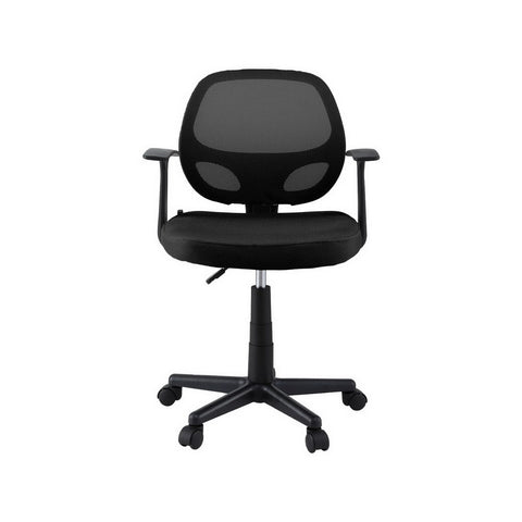 Artiss Mesh Office Chair Computer Gaming Desk Chairs Work Study Mid Back Black Chez Guru