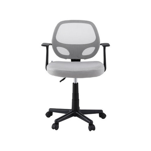 Artiss Mesh Office Chair Computer Gaming Desk Chairs Work Study Mid Back Grey Chez Guru
