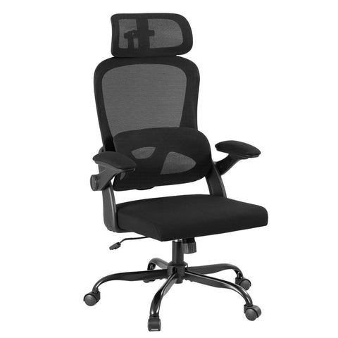 Artiss Ergonomic Office Chair Mesh Chairs Black Chez Guru