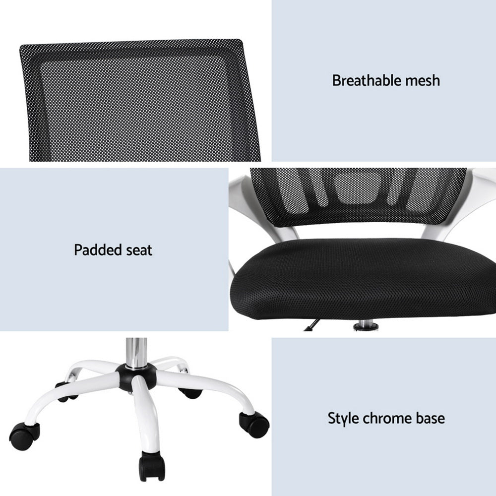 Artiss Office Chair Mesh Computer Gaming Desk Chairs Work Study Mid Back Chez Guru