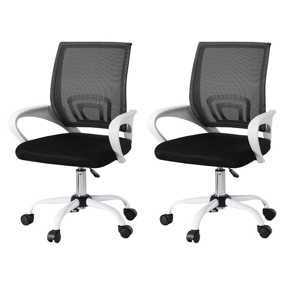 Artiss 2x Office Chair Mesh Computer Gaming Desk Chairs Work Study Mid Back Chez Guru