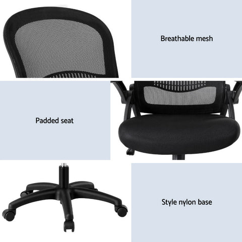 Artiss Mesh Office Chair Computer Gaming Desk Chairs Work Study Mid Back Chez Guru
