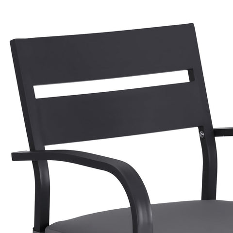 Gardeon Outdoor Bar Set 5-Piece Patio Dining Chairs Aluminium Table Stools Chez Guru