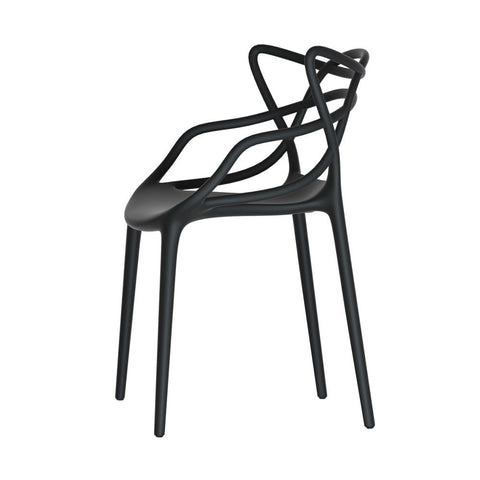 Gardeon 4PC Outdoor Dining Chairs PP Portable Stackable Chair Patio Furniture Chez Guru