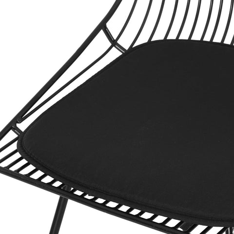 Gardeon 2PC Outdoor Dining Chairs Steel Lounge Chair Patio Garden Furniture Chez Guru