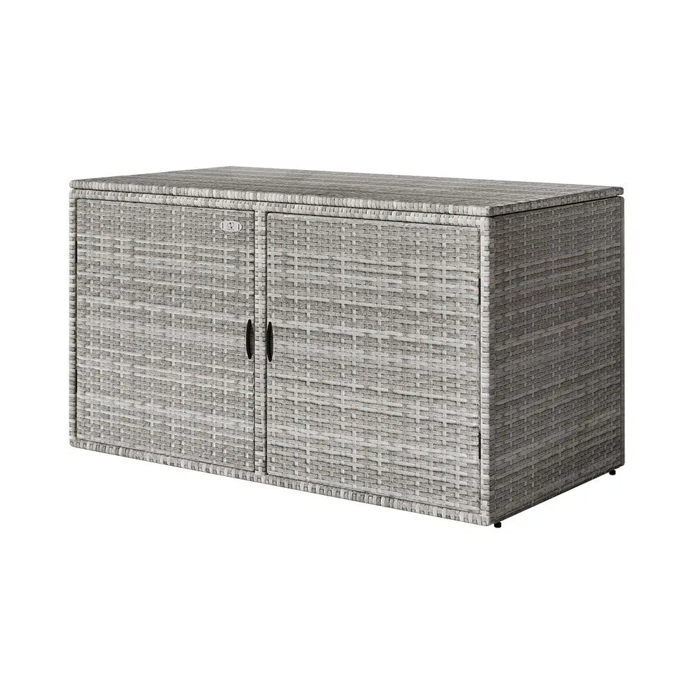Gardeon Outdoor Storage Cabinet Box Deck Wicker Shelf Chest Garden Shed Tools Chez Guru