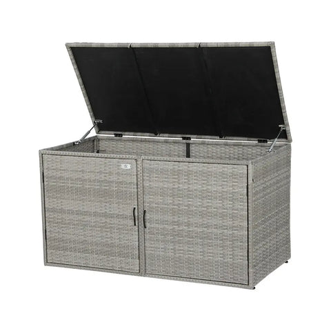 Gardeon Outdoor Storage Cabinet Box Deck Wicker Shelf Chest Garden Shed Tools Chez Guru