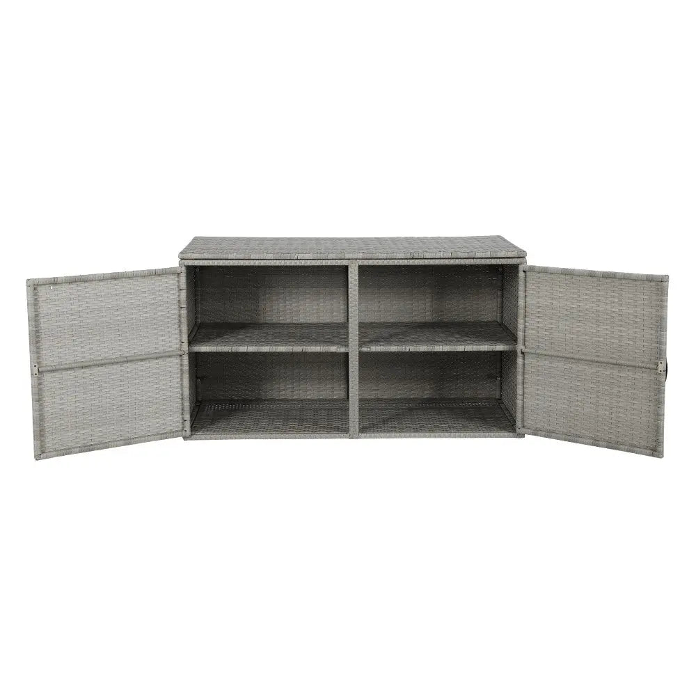 Gardeon Outdoor Storage Cabinet Box Deck Wicker Shelf Chest Garden Shed Tools Chez Guru