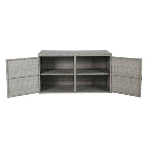 Gardeon Outdoor Storage Cabinet Box Deck Wicker Shelf Chest Garden Shed Tools Chez Guru