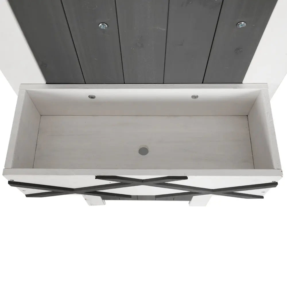 Gardeon Outdoor Storage Cabinet Shed Box Wooden Shelf Chest Garden Furniture Chez Guru