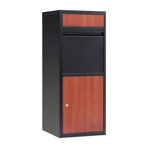 Gardeon Parcel Letterbox Drop Box Package Black Chez Guru