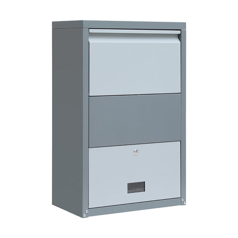 Gardeon Parcel Letterbox Drop Box Package Grey Chez Guru