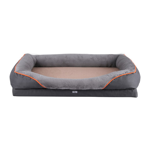 i.Pet Pet Bed Orthopedic Washable Dog Bed Plush Fleece Sofa Cushion Mat