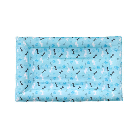 i.Pet Pet Cooling Mat Gel Dog Cat Self-cool Puppy Pad Large Bed Summer Blue
