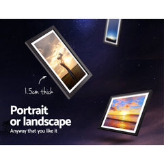 Artiss Photo Frames Art Holder 26PCS 8x10" 5x7" 4x6" 3.5x5" Black Chez Guru