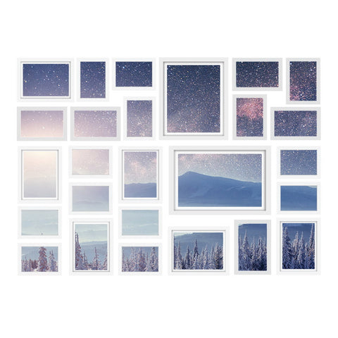 Artiss Photo Frames Art Holder 26PCS 8x10" 5x7" 4x6" 3.5x5" White Chez Guru
