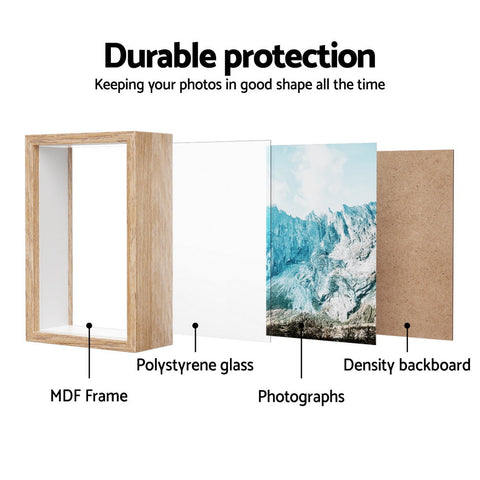 Artiss Photo Frame 3PCS Set 3D Chez Guru