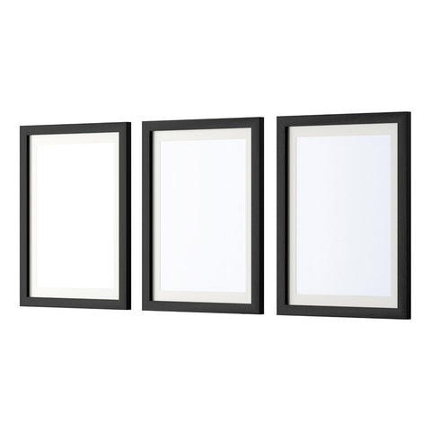 Artiss Photo Frame 3PCS Set Black Chez Guru