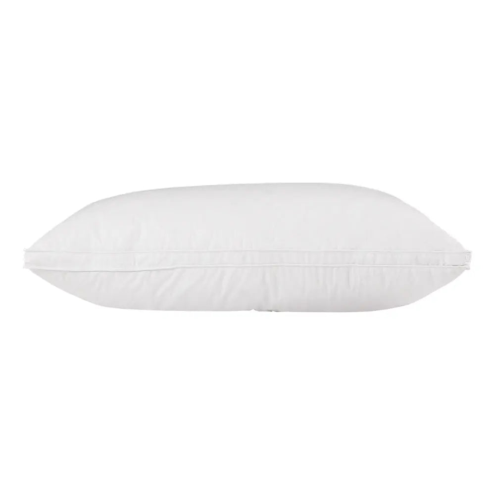 Giselle Bedding Goose Feather Down Pillow Luxury Twin Pack Chez Guru