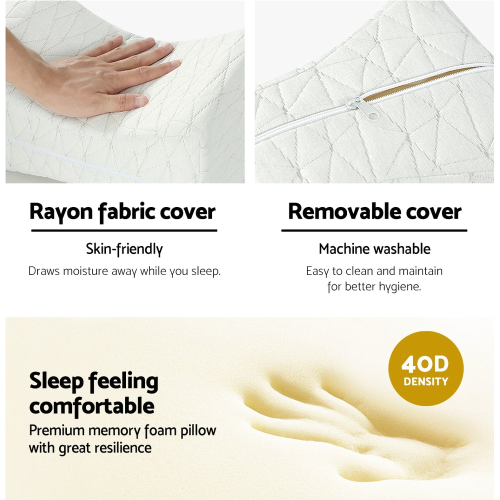 Giselle Bedding Memory Foam Leg Knee Pillow Chez Guru