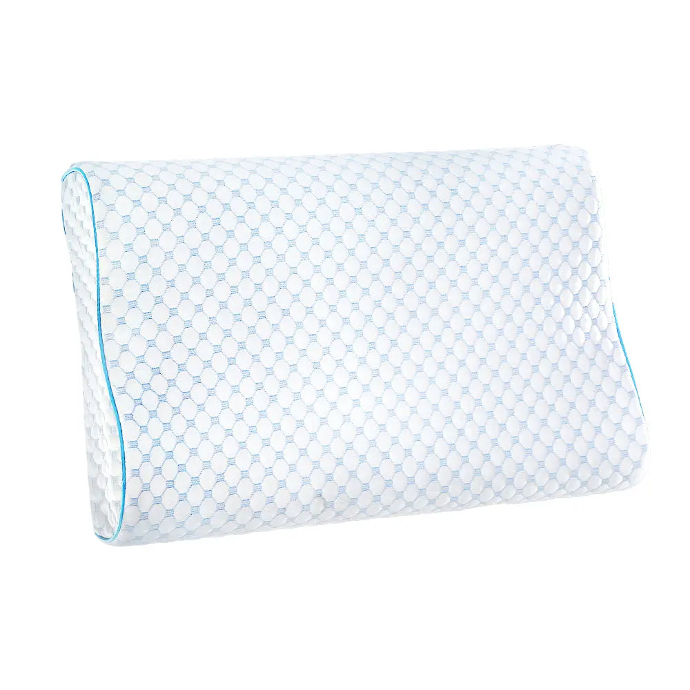 Giselle Bedding Memory Foam Contour Pillow Cool Gel Chez Guru