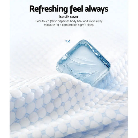 Giselle Bedding Memory Foam Contour Pillow Cool Gel Chez Guru