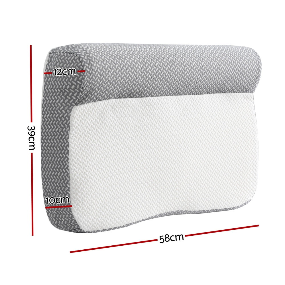 Giselle Contour Pillow Memory Foam Chez Guru