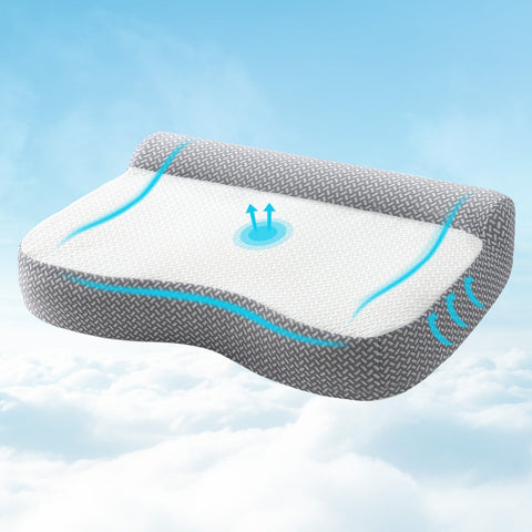 Giselle Contour Pillow Memory Foam Chez Guru