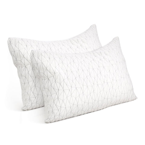 Giselle Bedding Memory Foam Pillow King Size Twin Pack Chez Guru
