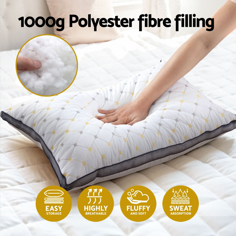 Giselle Bedding Pillows Microfibre Pillow Chez Guru