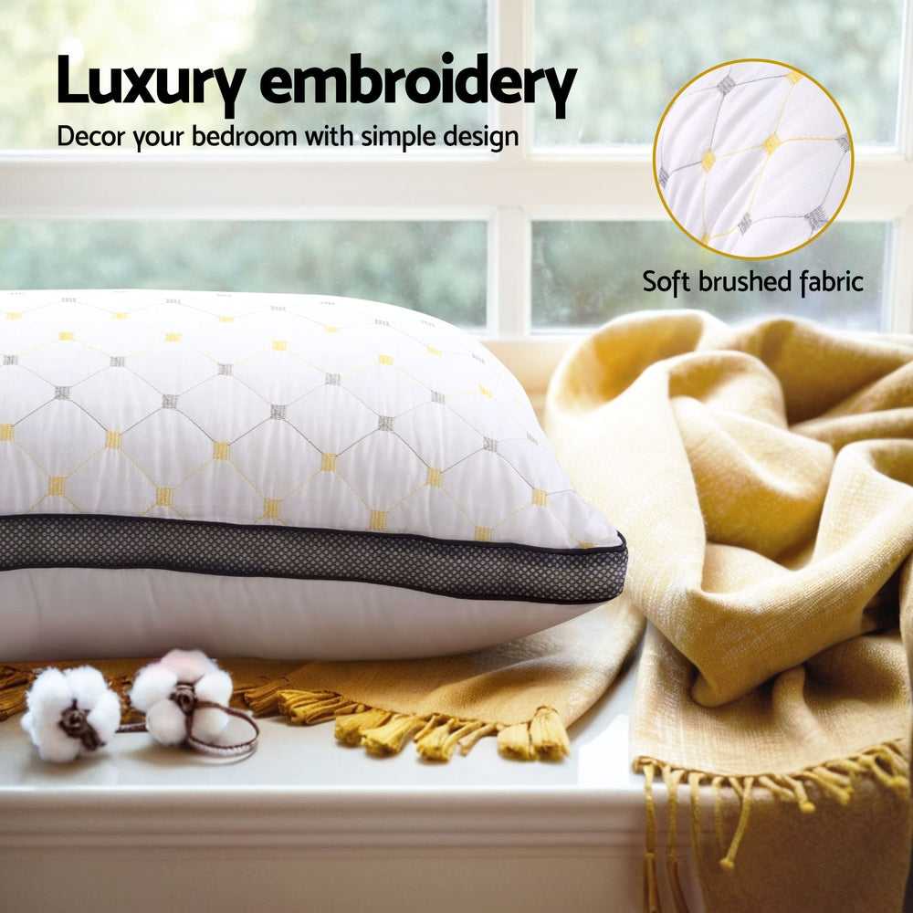 Giselle Bedding Pillows Microfibre Pillow Chez Guru