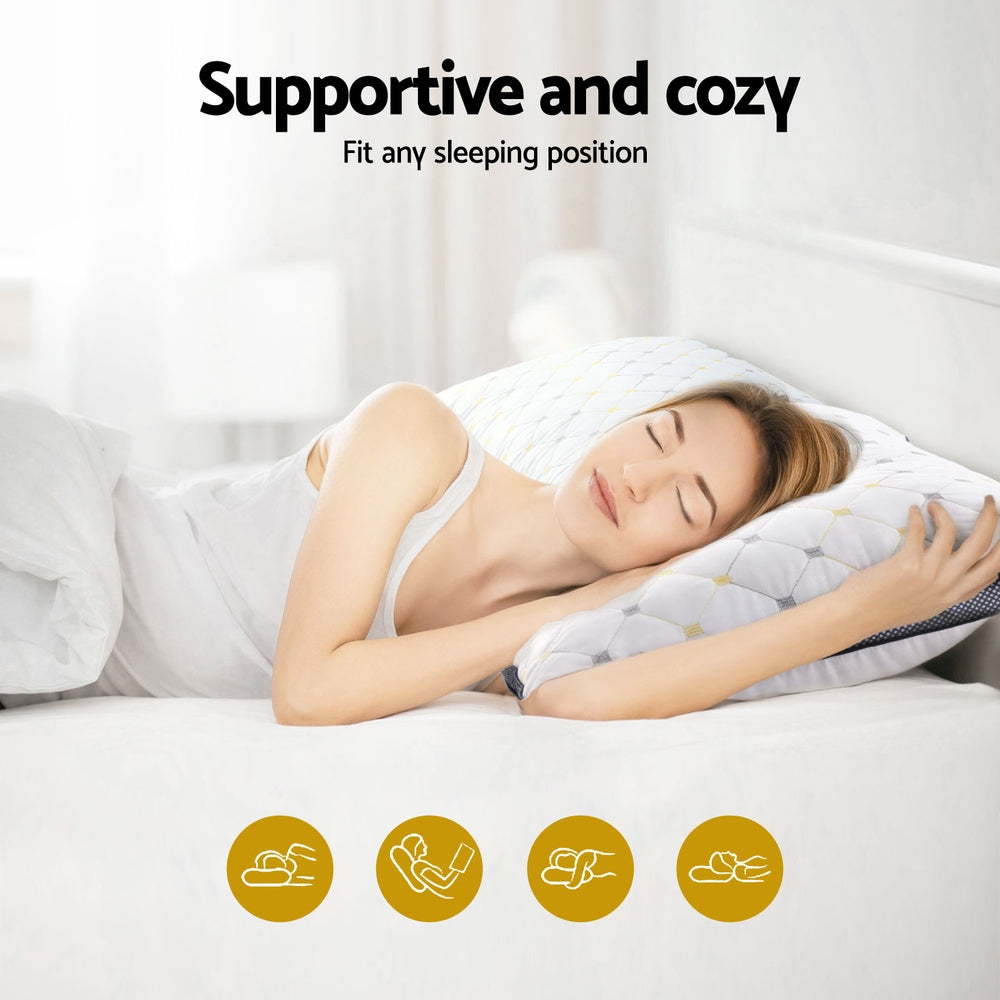 Giselle Bedding Pillows Microfibre Pillow Chez Guru