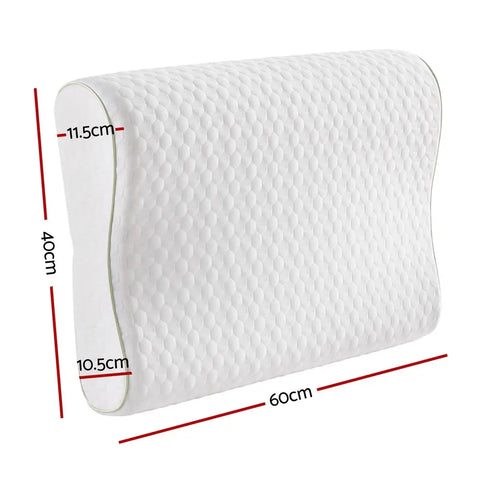 Giselle Memory Foam Pillow Contour Neck Chez Guru