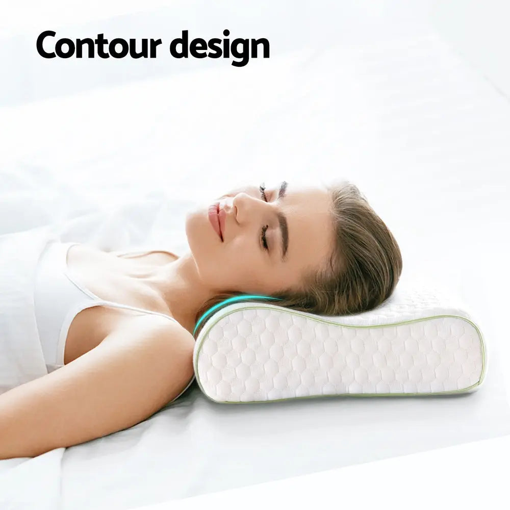 Giselle Memory Foam Pillow Contour Neck Chez Guru