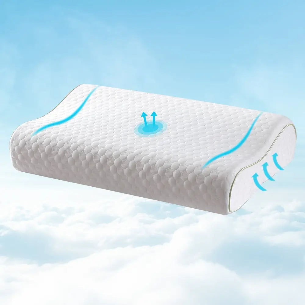 Giselle Memory Foam Pillow Contour Neck Chez Guru