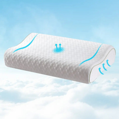 Giselle Memory Foam Pillow Contour Neck Chez Guru