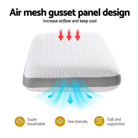 Giselle Memory Foam Pillow Chez Guru