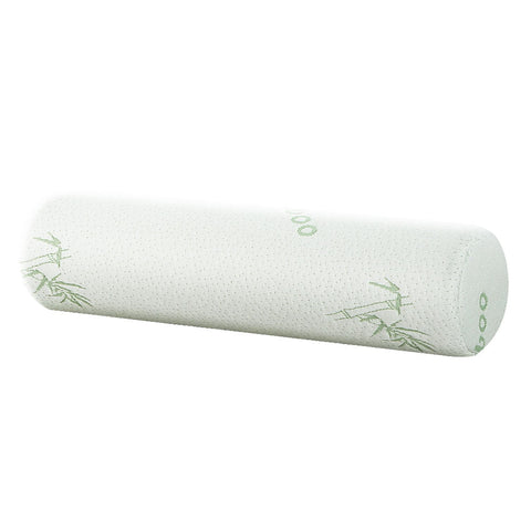 Giselle Bedding Memory Foam Neck Roll Pillow Bamboo Cover Chez Guru