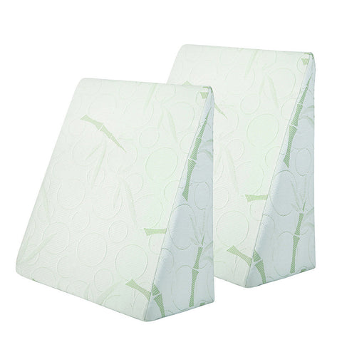 Giselle Bedding Wedge Pillow Bamboo Cover Twin Pack Chez Guru