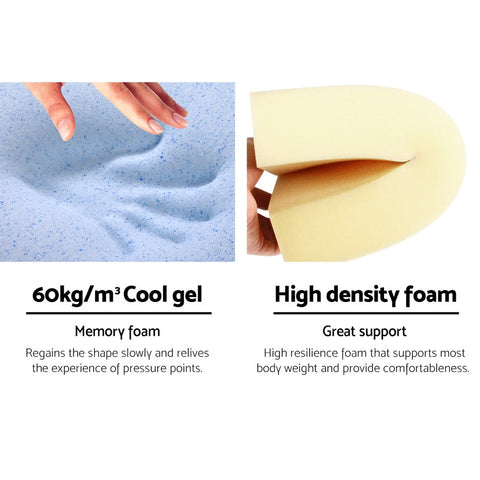 Giselle Bedding Wedge Pillow White & Blue Chez Guru