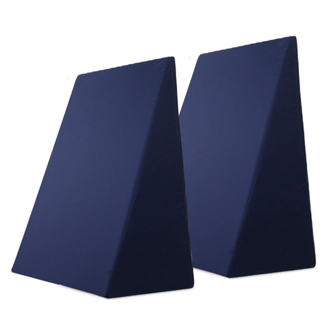 Giselle Bedding Wedge Pillow Blue Twin Pack Chez Guru