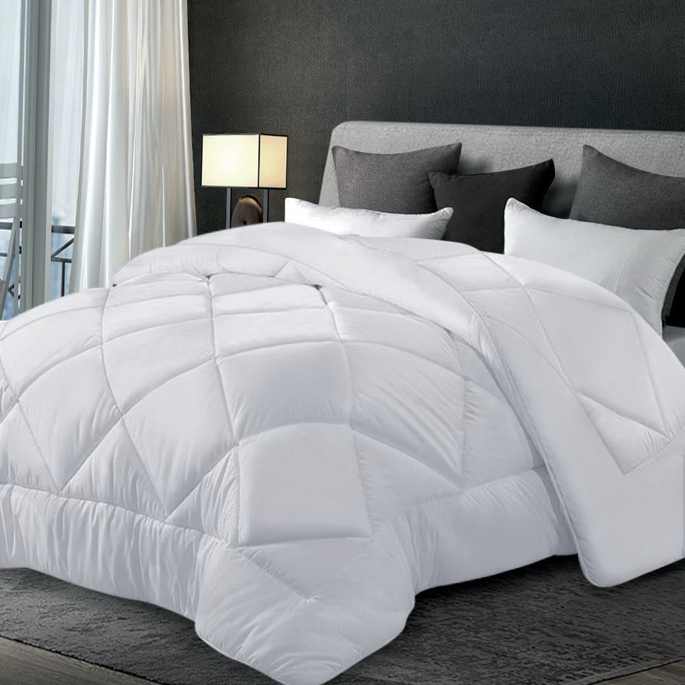 Giselle Bedding 700GSM Microfibre Bamboo Quilt Super King Chez Guru