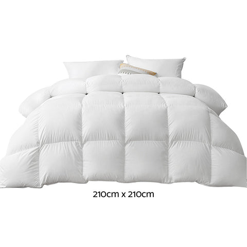 Giselle Bedding 700GSM Goose Down Feather Quilt Queen Chez Guru