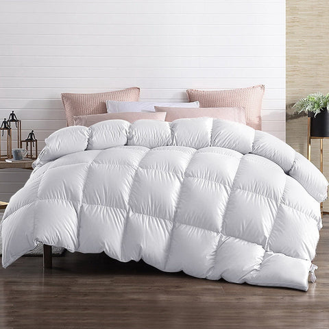 Giselle Bedding 700GSM Goose Down Feather Quilt Queen Chez Guru